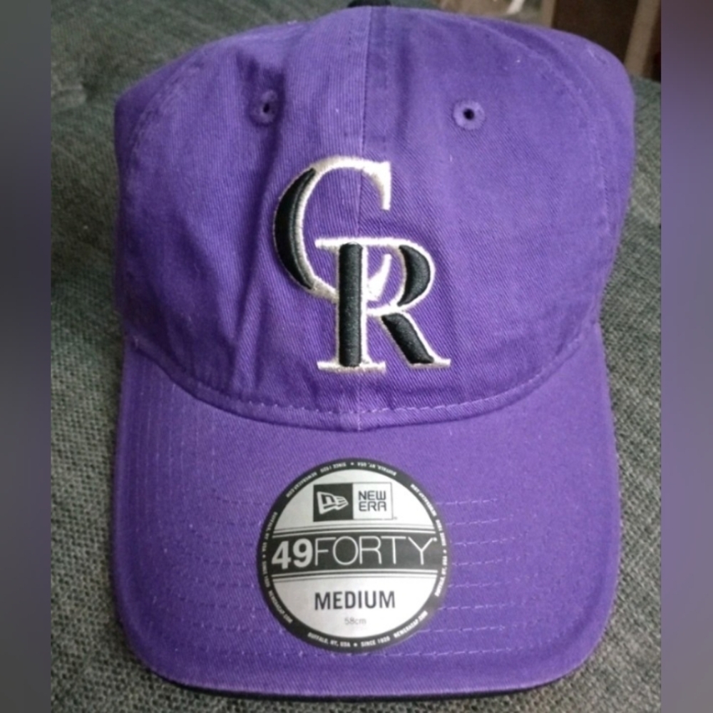 Colorado Rockies New Era Medium 49 Forty Core Fit Hat